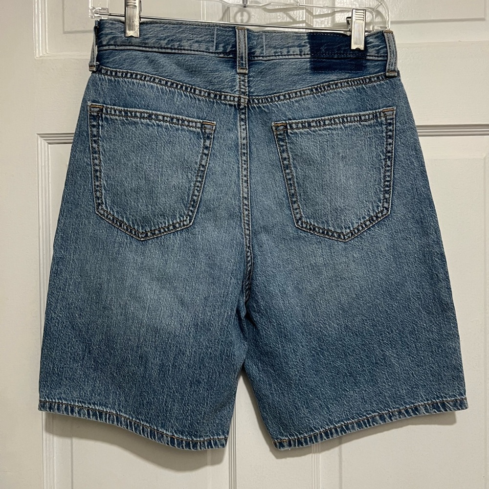 NEW Abercrombie & Fitch Kids Denim Shorts Size 13/14 - Picture 2 of 3